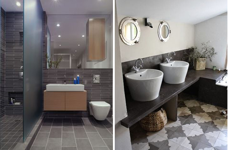 Altezza piastrelle bagno