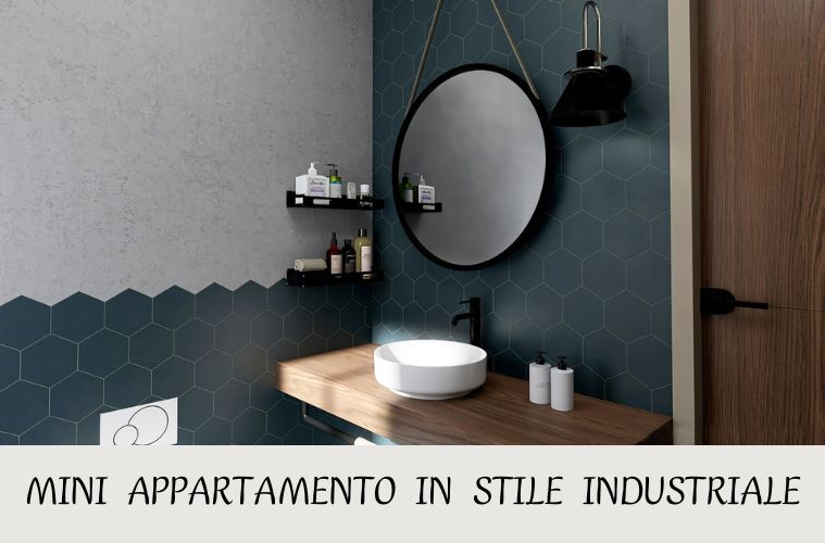 Mini appartamento in stile industriale