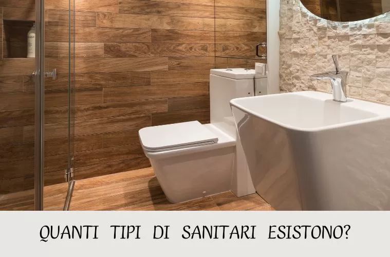 tipologie di sanitari