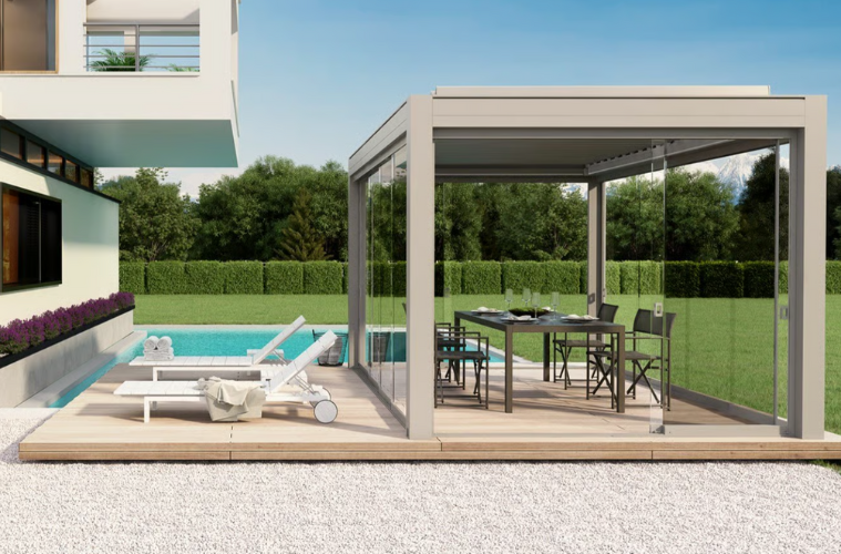 pergole e giardino d'inverno